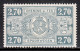 BELGIUM — SCOTT Q159 — 1924 2.70FR RAILWAY ISSUE — MH — SCV $35 - Neufs