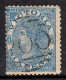 VICTORIA — SCOTT 92 (SG 159) — 1868 6d QV DOUBLE-LINED WMK "4" — USED — SCV $35 - Used Stamps