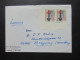 Delcampe - BRD / Berlin 1956 - 1960er Belegeposten 32 Stk. Nur EF / MeF Mit Randstücken / Eckränder! Auslandsbriefe Nach Österreich - Lots & Kiloware (mixtures) - Max. 999 Stamps