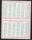 Small : 1921-40 - 1923 CALENDRIER PETIT FORMAT BISCUITS LU D1871