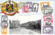 Baconfoy - Départ Du Tram Pour Marche Tramway Timbres Gaufrée Edition Guggenheim & Co - Tenneville