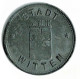 ALLEMAGNE / NOTGELD / STADT WITTEN / 50 PFG../ 1917 / ZINC / 24.1  Mm / ETAT TB / 604.3A - Other & Unclassified