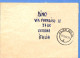 Lettre : Romania To Italy Singer DINO L00152 - Storia Postale