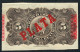 CUBA P48b 5 PESOS 1896  AU-UNC. - Cuba