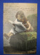 AK 1903 CPA DR BARR Litho Kinder Hund Elsass Enfant Chien Avec Lunettes Lisant Journal - Animaux Habillés