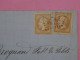 AU 20 FRANCE BELLE LETTRE  1867  2X NAPOLEON  N°21 +ARCACHON   A DUNKERQUE ++AFFR. INTERESSANT++ - 1862 Napoléon III.