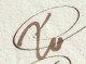 1807 - Marque Postale 74 ROUEN Sur Lettre Pliée Avec Correspondance Vers PARIS - 1801-1848: Précurseurs XIX