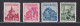 SLOVAQUIE N°   54 à 57 ** MNH Neufs Sans Charnière, Avec Adhérences (D9964) Châteaux - 1941 - Nuovi