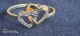 9k 375 Damesring Geelgouden Diamant 54 - Ring