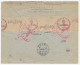 Registered Censored Cover Bucarest Romania - Prague Czechoslovakia 1943 - 2. Weltkrieg (Briefe)