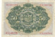 CRBS724 BILLETE ESPAÑA 50 PESETAS 1906 CON APRESTO MBC+ - 50 Peseten