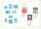 1972 150th Birth POET Sandor Petofi HUNGARY FDC Memorial Card 1848 Revolution Postmark / Sword Flag Horse Reprint Stamp - Brieven En Documenten