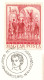 1972 150th Birth POET Sandor Petofi HUNGARY FDC Memorial Card 1848 Revolution Postmark / Sword Flag Horse Reprint Stamp - Cartas & Documentos