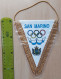 National Olympic Committee NOC San Marino PENNANT, SPORTS FLAG ZS 3/15 - Habillement, Souvenirs & Autres