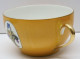 Delcampe - - TASSE ART DECO PORCELAINE F LEGRAND & Cie LIMOGES Cartouche Panier De Fruits    E - Limoges (FRA)