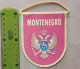 National Olympic Committee NOC Montenegro PENNANT, SPORTS FLAG ZS 3/15 - Bekleidung, Souvenirs Und Sonstige