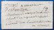 FRANCE Lettre 1706 LENAIN N°1 CHATILLON (SUR SEINE) Manuscrit, Pour Le MARQUIS DE CHAROST Colonel D'armée En ALLEMAGNE - ....-1700: Voorlopers