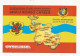 Cp , Carte QSL 4 Pages,  BRAVO ROMEO CHARLIE, International DX - SWL Group Belgium, NETHERLANDS, OVERIJSSEL,  2 Scans - Radio Amatoriale