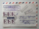 1992..RUSSIA....  COVER WITH  STAMP..PAST MAIL..REGISTERED..AVIA - Covers & Documents