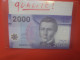 CHILI 2000 PESOS 2009 UNC (B.29) - Chile