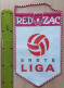 RED ZAC ERSTE LIGA Austria Football Club Soccer Fussball Calcio Futbol Futebol  PENNANT, SPORTS FLAG ZS 3/11 - Uniformes Recordatorios & Misc