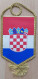 Croatia Basketball Federation PENNANT, SPORTS FLAG ZS 3/12 - Uniformes, Recordatorios & Misc