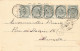 TERVUEREN - La Place (avec Sur La Droite "Café-Restaurant AUX ARMES D'ANGLETERRE" - Carte Colorée Et Circulé En 1905 - Tervuren