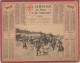 ALMANACH DES POSTES ET TELEGRAPHES Année 1909 -  " Entrée En Ville Un Jour De Foire" - Grossformat : 1901-20