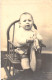 Photographie - Bébé - Portrait - Cheval En Bois - Chaise - Carte Postale Ancienne - Photographie