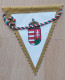 HUNGARY Hungarian Handball Federation Association Union PENNANT, SPORTS FLAG ZS 3/15 - Palla A Mano