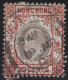 Hong Kong 1904-11 Used Sc 97 20c Edward VII Variety CDS 19 MR 07 - Gebraucht