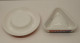 Delcampe - *LOT De 14 CENDRIERS PUB BISTROT PORCELAINE OPALINE PINEAU COGNAC CUSENIER   E - Porzellan