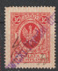 6265 POLONIA POLAND POLOGNE POLSKA ,Revenue Stamps Fiscal Tax (OPLATA STEMPLOWA)Used - Fiscaux