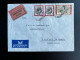 GREECE 1962 EXPRESS LETTER ATHENS ATHINAI TO HOCHST IM ODENWALD 04-01-1962 GRIEKENLAND  EXPRES - Covers & Documents