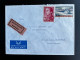 GREECE 1963 EXPRESS LETTER ATHENS ATHINAI TO HOCHST IM ODENWALD 12-03-1963 GRIEKENLAND EXPRES - Cartas & Documentos