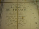 Carte Routière De France / Année 1841 ... Sur Toile / Routes Royales , Des Postes , Chemin Vicinaux Et De Fer , Etc - Cartes Routières
