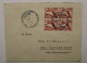 1936 Cham Bayerische Ostmark Germany Dt Reich Olympische Spiele Bloc Cover SST Bloc - Storia Postale