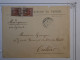 BP 16 INDO CHINE LETTRE DEVANT RRR  1913 FU LANG THO A MADAGASCAR  TULEAR VIA DJIBOUTI+AFFR. INTERESSANT++ - Cartas & Documentos
