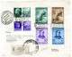 1942 MERANO, BOLZANO, STOCCOLMA SVEZIA Raccomandata S.466/469 Firmata - Poststempel