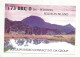 Cp , Carte QSL ,  BRAVO ROMEO CHARLIE, International DX - SWL Group Belgium, ILE DE LA REUNION,  2 Scans - Radio Amatoriale