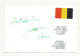 Cp , Carte QSL ,  BRAVO ROMEO CHARLIE, International DX  Group Belgium, LIEGE,  2 Scans - Radio Amateur