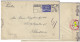 PAYS-BAS / THE NETHERLANDS - 1942 Mi.383 12-1/2c Blue On German Censored Cover From 'S-GRAVENHAGE To STOCKHOLM, Sweden - Cartas & Documentos