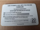 GREAT BRITAIN   20 UNITS /EURO BILJETS/ 20 EURO FRONT/  PHONECARD/ (date 09/98)  PREPAID CARD / MINT **12987** - Collections
