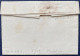 LETTRE Marque " PONTALLIER S SAONE " En BOURGOGNE Lenain N°1 (1789)+ PORT PAYE Manuscrit + Taxe 4 Barrée Pour TIL CHATEL - ....-1700: Precursors
