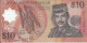 BRUNEI  - 10 Dollars   1998   -- Spl --  Polymer - Brunei