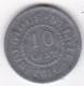 Belgique 10 Centimes 1916,  Albert Ier – Occupation, En Zinc , KM# 81 - German Occupation 1915-1918