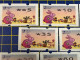 2023 LUNAR NEW YEAR OF THE RABBIT NAGLER MACHINE ATM LABELS COMPLETE SET OF 8. - Distributors