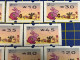 2023 LUNAR NEW YEAR OF THE RABBIT NAGLER MACHINE ATM LABELS COMPLETE SET OF 8. - Distribuidores