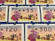 2023 LUNAR NEW YEAR OF THE RABBIT KLUSSENDORF MACHINE ATM LABELS COMPLETE SET OF 11. - Automaten