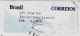 Brazil - Franking Label - Cover Real Circulated - Franking Labels